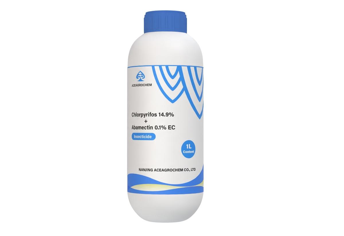 Chlorpyrifos 14.9% + Abamectin 0.1% EC